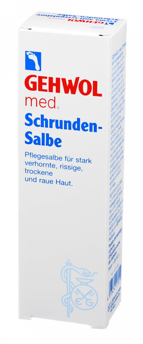 GEHWOL Schrunden Salbe - 75 ml pēdu stāvokļa uzlabošanas ziede