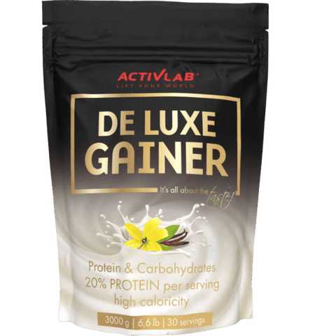 ACTIVLAB Deluxe Gainer Vaniļas garšas pulveris, 300 g