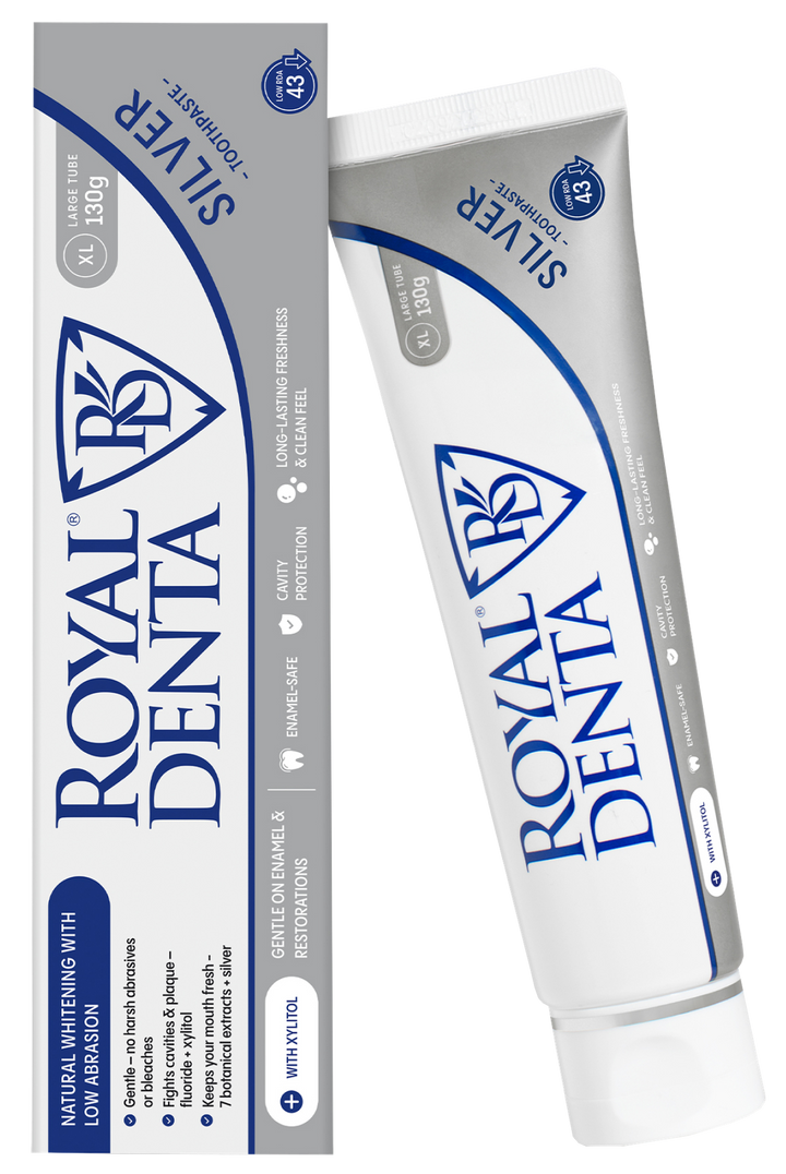 Silver zobu pasta ROYAL DENTA, 130 g