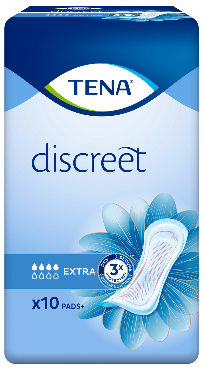 TENA Discreet Extra, 10 gab. - uroloģiskie ieliktņi