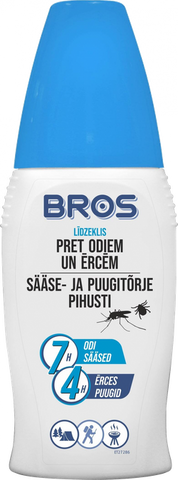 BROS līdzeklis apvienoti pret odiem un ērcēm — 100 ml