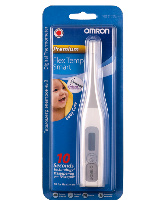 OMRON Flex Temp Smart digitālais termometrs — 1 vienība