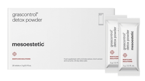 MESOESTETIC Grascontrol - Detoksifikācijas pulveris 3 g paciņās, 20 vienības