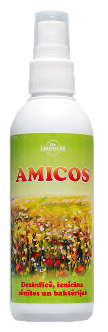 AMICOS dezinfekcijas līdzeklis ādai, 100 ml