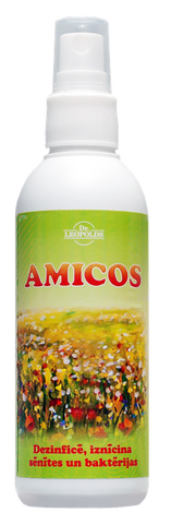 AMICOS dezinfekcijas līdzeklis ādai, 100 ml
