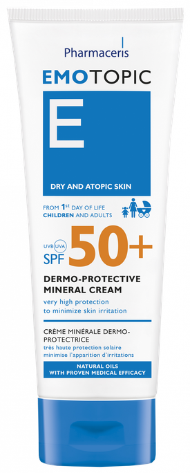 PHARMACERIS E Emotopic SPF 50+ ādas krēms, 75 ml