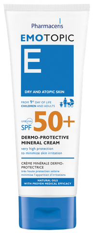 PHARMACERIS E Emotopic SPF 50+ ādas krēms, 75 ml
