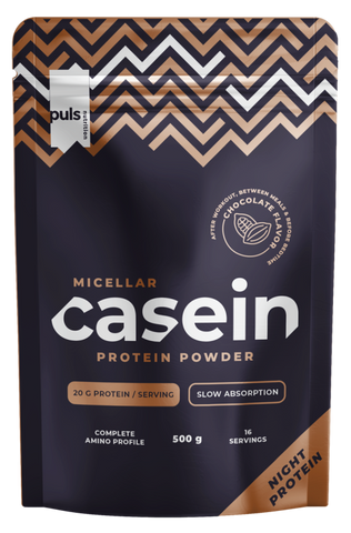 PULS NUTRITION Šokolādes kazeīns pulvera formā, 500 g