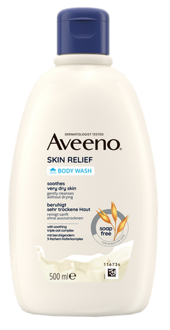 AVEENO Skin Relief tīrīšanas losjons, 500 ml