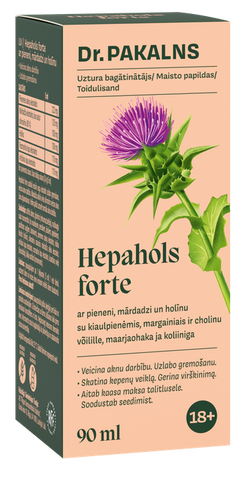 HepaHols Forte no DR. PAKALNS - pilieni 90 ml