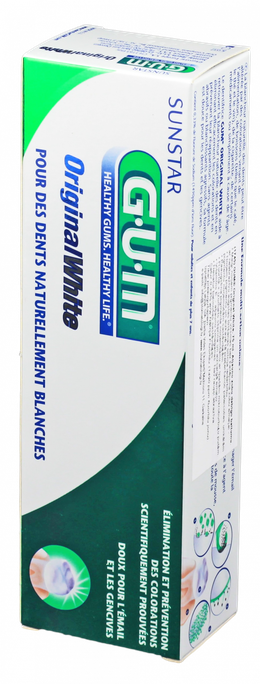 GUM Original White zobu pasta 75 ml
