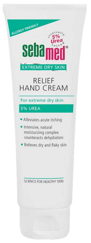 SEBAMED Urea 5% roku krēms ļoti sausai ādai, 75 ml
