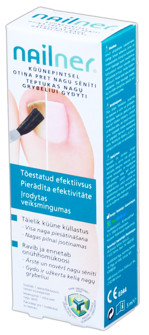 NAILNER otiņa, 5 ml - priekš nagu sēnītes apkarošanai ar otiņu