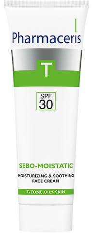 PHARMACERIS T Sebo-Moist SPF30 sejas krēms, 50 ml
