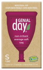 GENIAL DAY menstruālā piltuve no TPE, 1 gab.