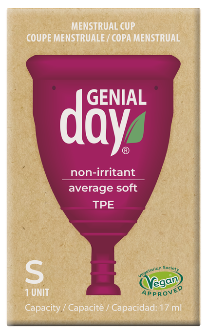 GENIAL DAY menstruālā piltuve no TPE, 1 gab.