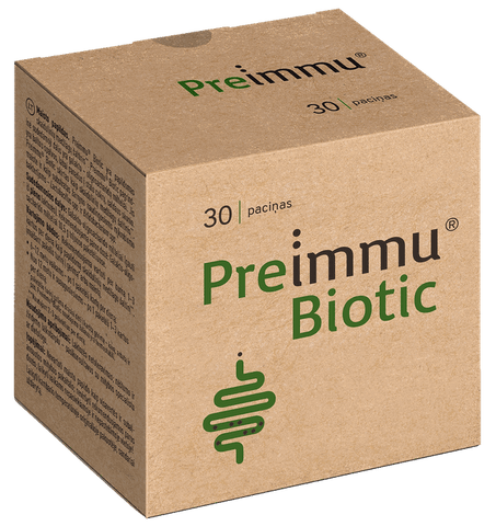 PREIMMU Biotic 30 paciņu iepakojums