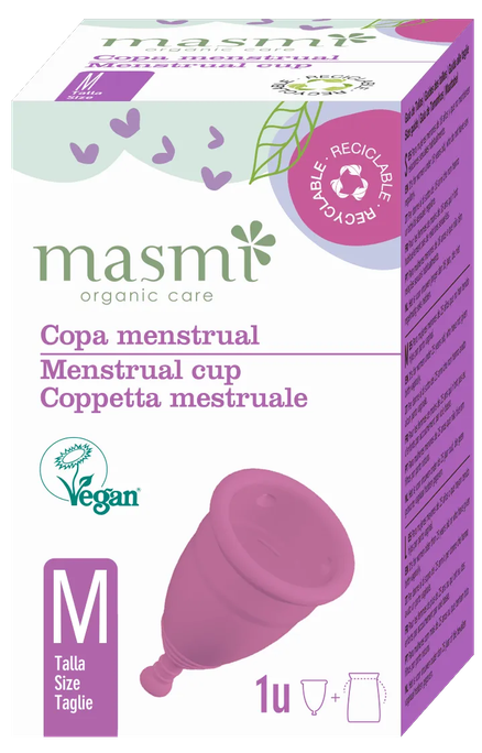 MASMI M - atkārtoti izmantojama menstruālā piltuve (1 gab.)