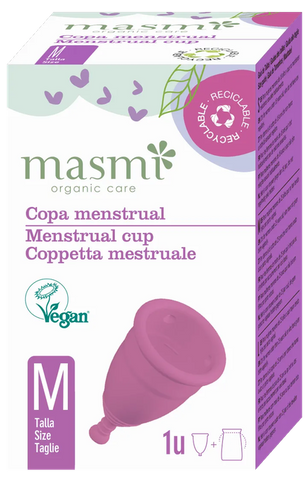 MASMI M - atkārtoti izmantojama menstruālā piltuve (1 gab.)
