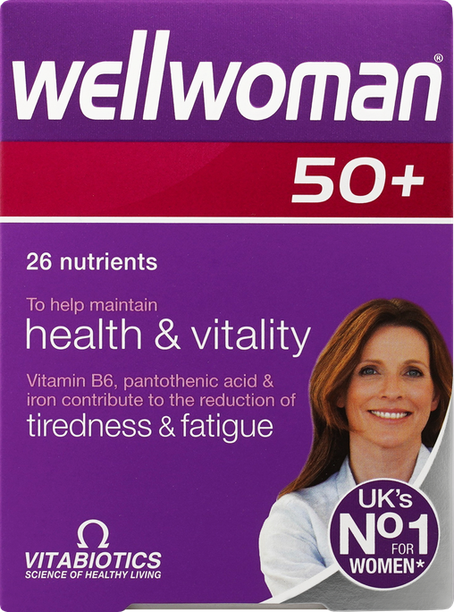 WELLWOMAN 50+ — 30 tabletes