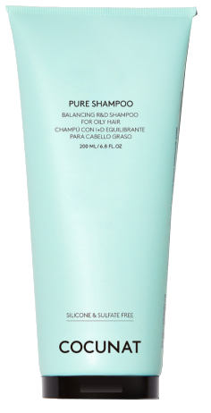 COCUNAT Pure - 200 ml šampūns taukainiem matiem