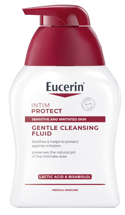 EUCERIN Intim-Protect maigas formulas mazgāšanas līdzeklis intīmajai higienai, 250 ml