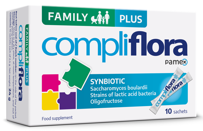 COMPLIFLORA Family Plus, 10 paciņas