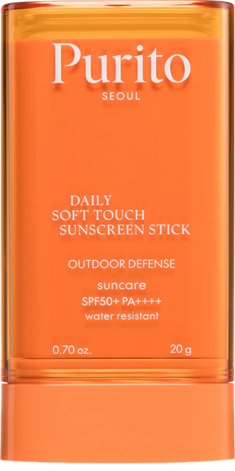 PURITO Daily Soft Touch SPF50+ PA++++ saules aizsarglīdzeklis nūjiņa, 20 g