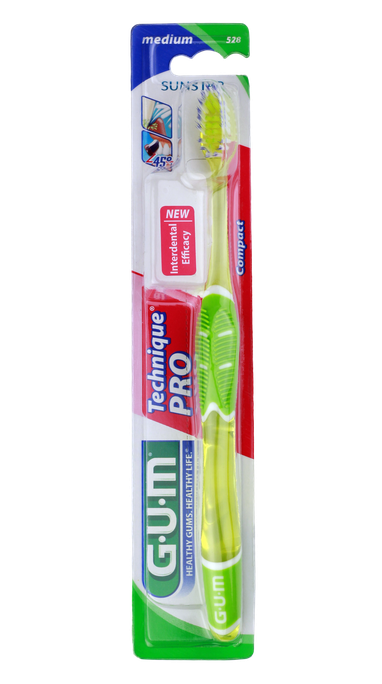 GUM Pro vidēja stingruma zobu birste - 1 gab.