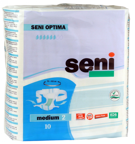 SENI Optima M (70-105 cm) autiņbiksītes, 10 gab.
