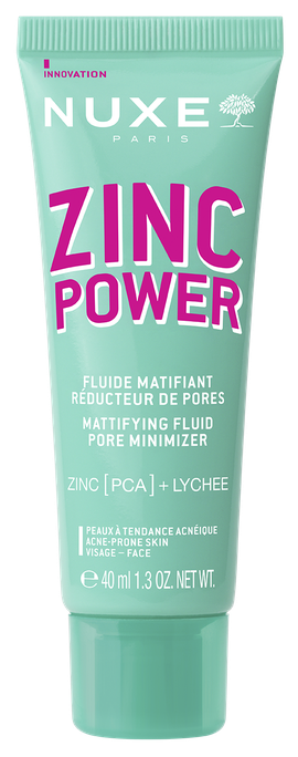 NUXE Mattējošs fluīds ar cinku - poru minimizators, 40 ml