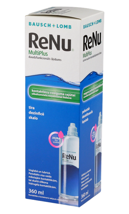Multi Plus šķīdums kontaktlēcām, 360 ml RENU