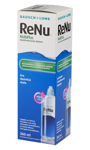 Multi Plus šķīdums kontaktlēcām, 360 ml RENU