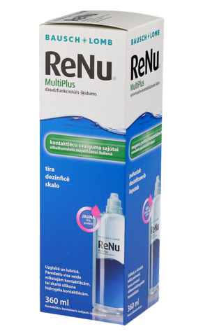 Multi Plus šķīdums kontaktlēcām, 360 ml RENU