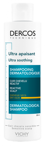 VICHY Dercos Mierīgs šampūns bez sulfātiem, 200 ml