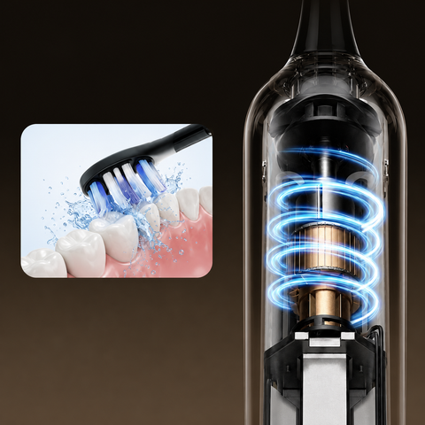 DREAME Sonic NB01 Black soniskā zobu tīrīšanas ierīce, 1 vienība
