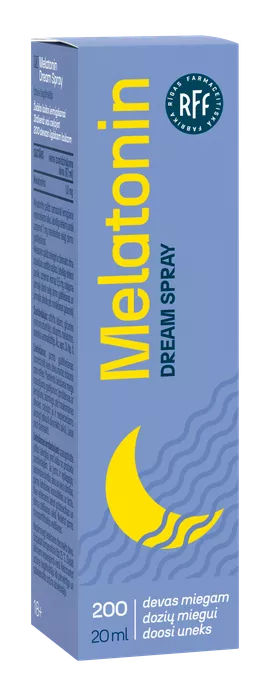 RFF Dream Melatonin smidzis 20 ml