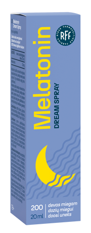 RFF Dream Melatonin smidzis 20 ml