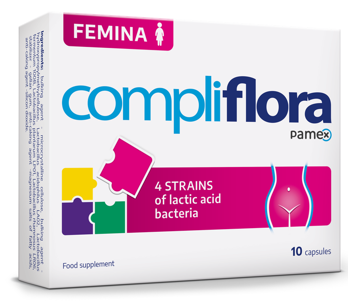 Compliflora Femina - kapsulas 10 gab.