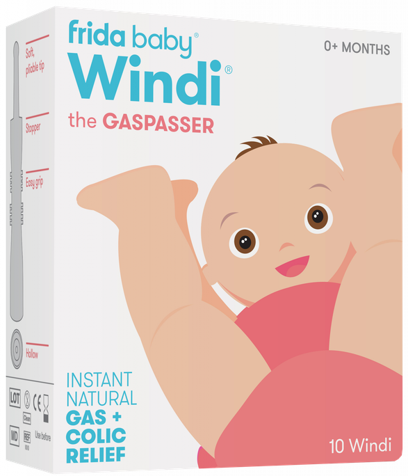 WINDI gāzu izvades caurulīte jaundzimušajiem — 10 gabalus