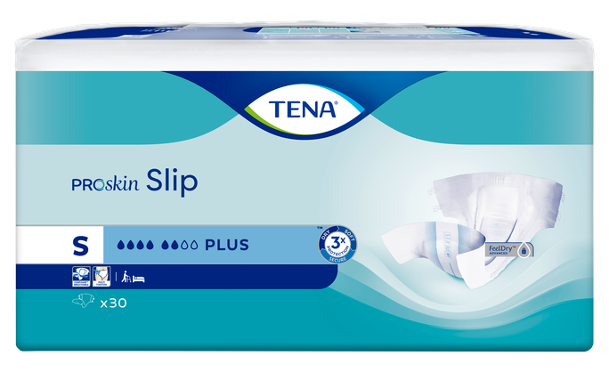 TENA Slip Plus S, 30 iepakojuma autiņbiksītes