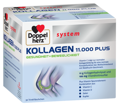 Kolagēns Doppelherz System 11.000 Plus, 30 tabletes - locītavām un muskuļiem
