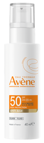 AVENE Sun SPF50 Anti Age fluīds – 40 ml