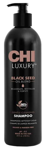 CHI LUXURY Gentlā Black Seed Šampūns attīrīšanai, 739 ml
