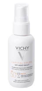VICHY Capital Soleil SPF 50+ UV fluīds Anti Photo-Ageing, 40 ml