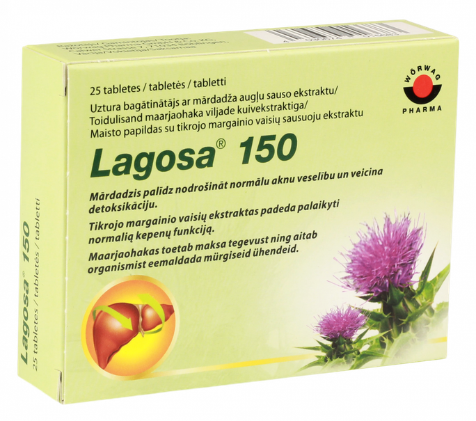 LAGOSA 25 gab., 150 tabletes