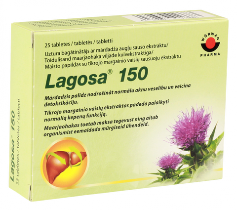 LAGOSA 25 gab., 150 tabletes