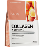 OSTROVIT Hidrolizēts kolagēns ar vitamīnu C zefīra garšas pulveris, 400 g
