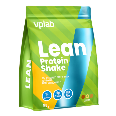VPLAB Lean Fitness Cookies smūtijs — sausais pulveris, 750 g
