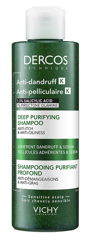 VICHY Dercos šampūns pret blaugznām, 250 ml